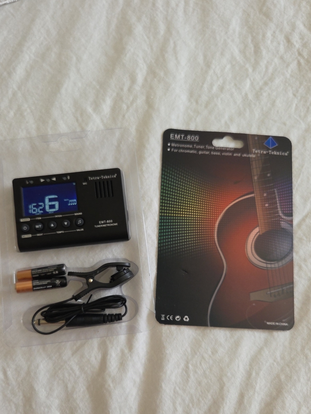 EMT-800 Digital Tuner & Metronome - Black